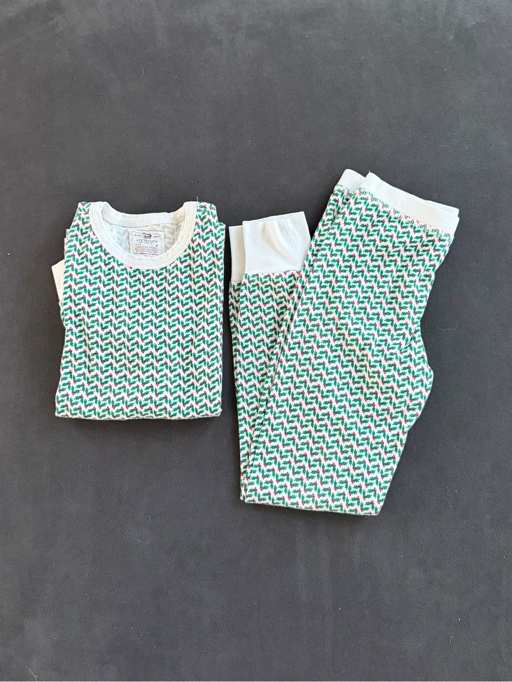 Crewcuts. J.Crew. Christmas Berries Pajamas